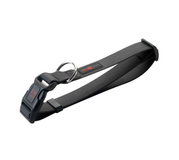 Black - Play Adjustable Collar - 12"-16"x3/4" Wide