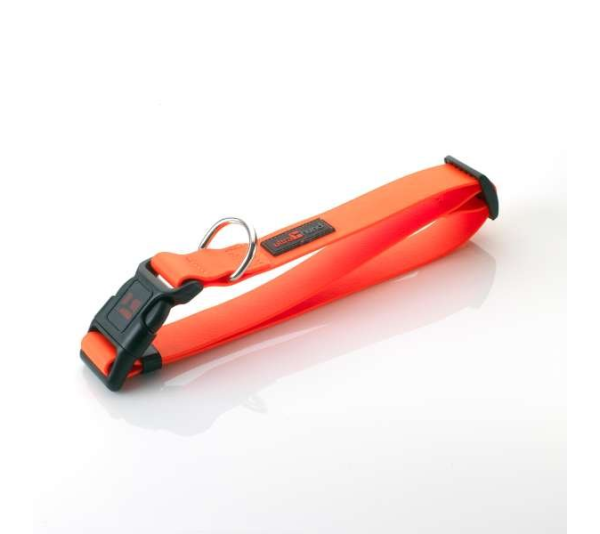 Orange - Play Adjustable Collar - 12"-16"x3/4" Wide