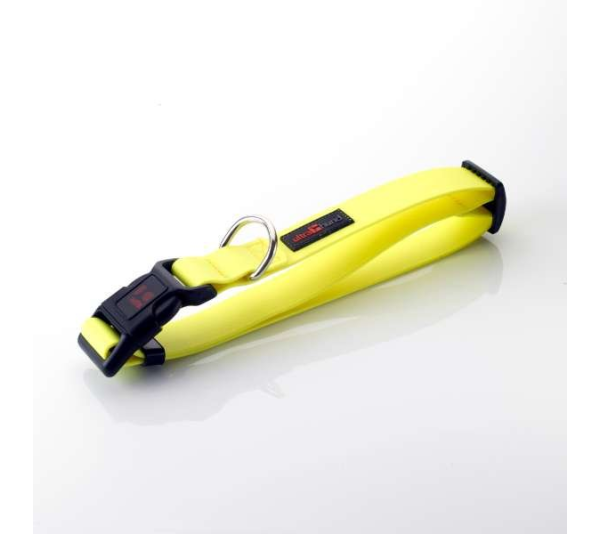 Yellow - Play Adjustable Collar - 12"-16"x3/4" Wide