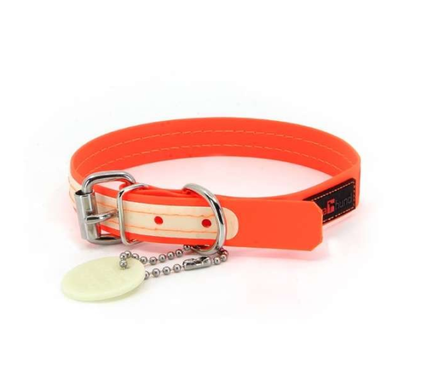 Orange - Play Glow Collar - 3/4"x10"