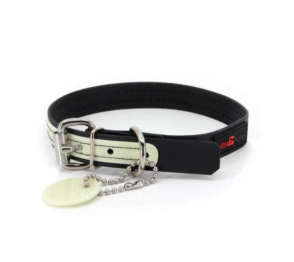 Black - Play Glow Collar - 3/4"x14"
