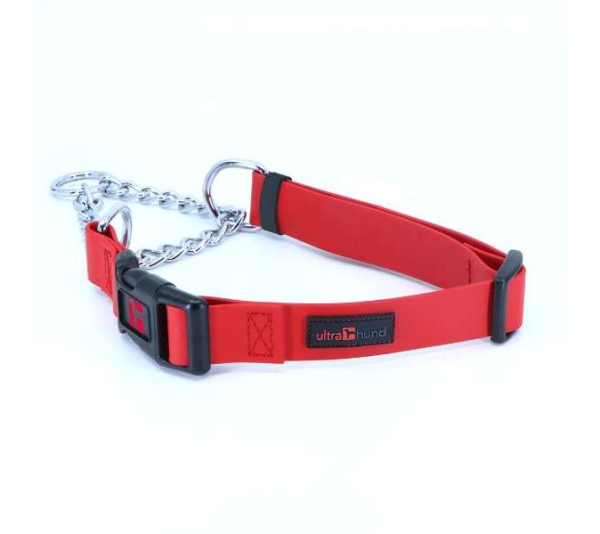 Red - Play Martingale Collar - 16"-22" x 1"