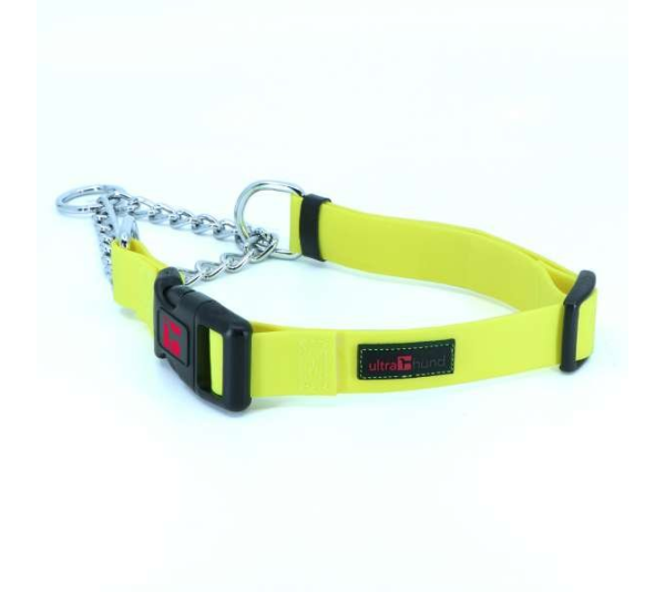 Yellow - Play Martingale Collar - 12"-16" x 3/4"