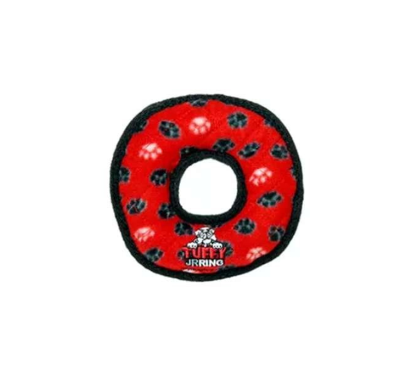 Red - Tuffy Jr Ring Paw - Junior