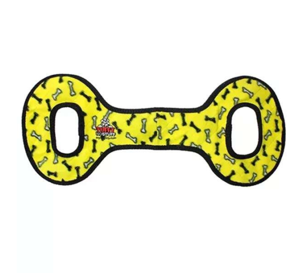 Yellow - Tuffy No Stuff Ultimate Tug-O-War - one size