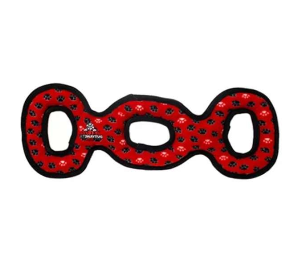 Red - Tuffy Ultimate 3WayTug - one size