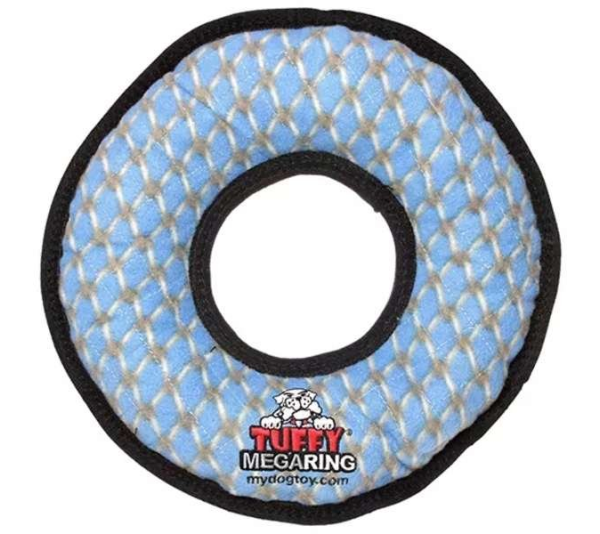 Blue - Tuffy Mega Ring - Mega