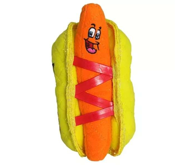 Yellow & Orange - Tuffy Funny Food HotDog - one size