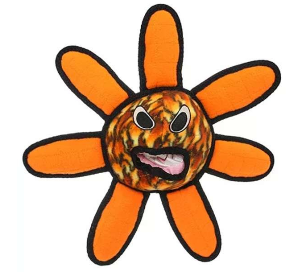 Flower Fire - Tuffy Alien Ball - One Size