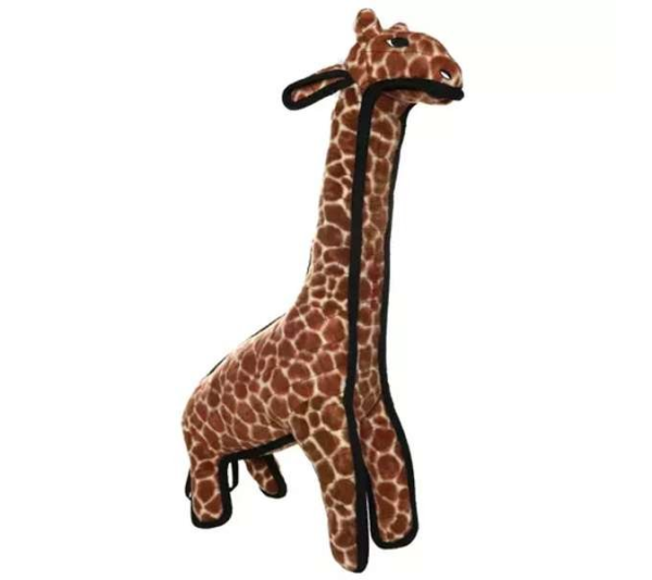 Tan & Brown - Tuffy Zoo Animal - Large