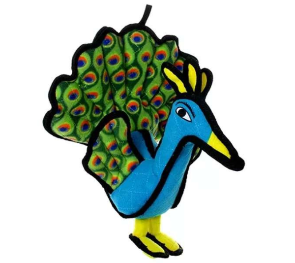 Turquoise & Yellow - Tuffy Zoo Animal - Large