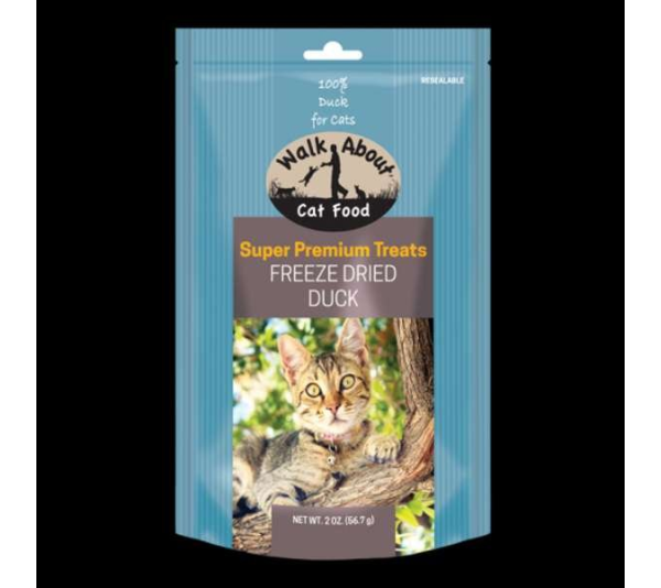 Duck - Walk About Cat Freeze Dried