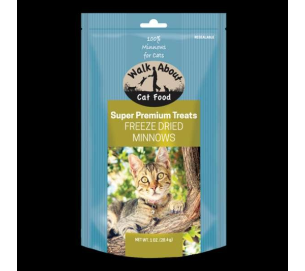 Minnows - Walk About Cat Freeze Dried