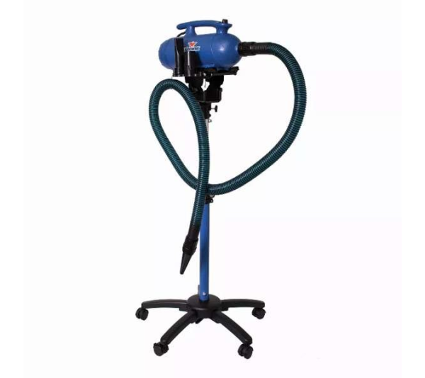 Blue  - XPOWER B-27 Super Tub Pro Double Motor 6 HP Professional Pet Grooming Dog Force Hair Dryer