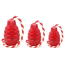 Red - USA-K9 Grenade Durable Rubber Chew Toy, Treat Dispenser, Reward Toy, Tug Toy, and Retrieving Toy - Medium