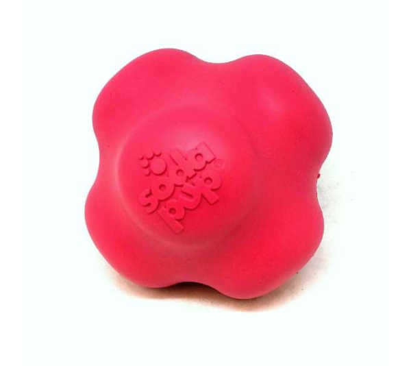 Pink - SP Crazy Bounce Ultra Durable Rubber Chew & Retrieving Toy  - Large