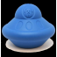 BLUE - SN Flying Saucer Durable Rubber Chew Toy & Treat Dispenser - Medium