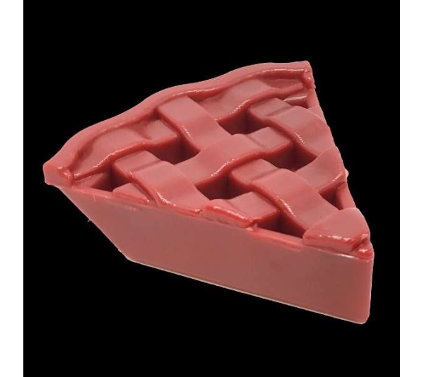 Red - SP Cherry Pie Ultra Durable Nylon Dog Chew Toy and Treat Holder for Aggressive Chewers - OSFA