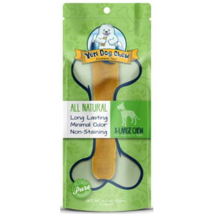 Yellow - Yeti Dog Chew - Xlarge