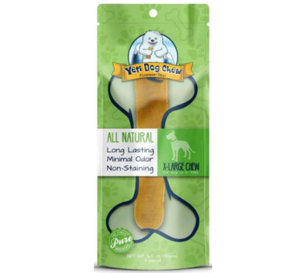 Yellow - Yeti Dog Chew - Xlarge