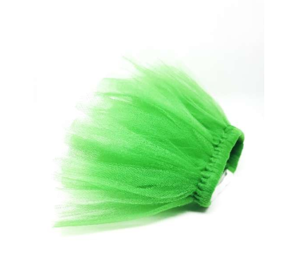 Green - Green Christmas Dog Tutu Skirt (XXXL) - XXXL