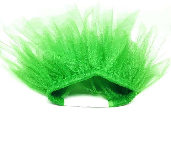 Green - Green Christmas Dog Tutu Skirt (XXXL) - XXXL