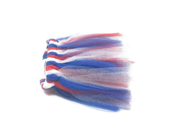Red/White/Blue - Red/White/Blue 4th Of July Dog Tutu Skirt (XL) - XL