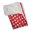 Red - Penguins & Snowflakes Flannel/Ultra-Plush Blanket - One Size