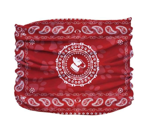 Red - Bandana Pup Scruff - Large