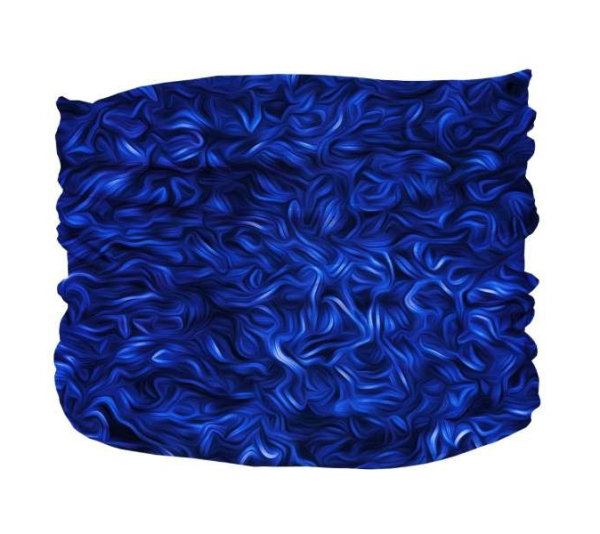 Blue - Abstract Pup Scruff - 2XL