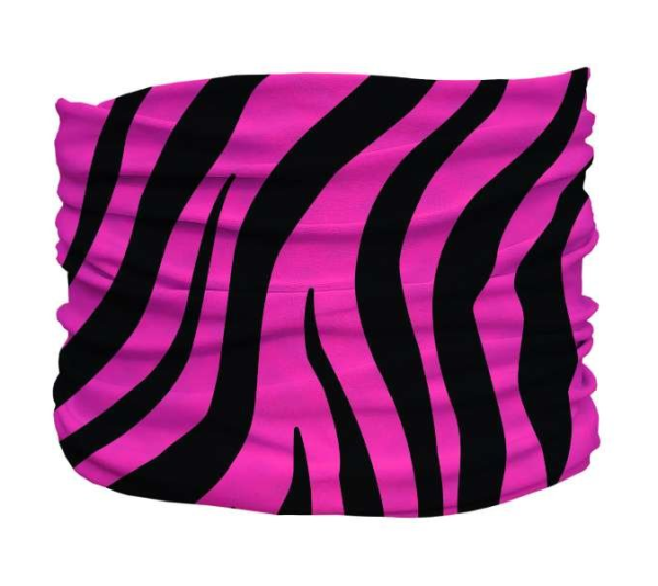 Pink - Zebra Pup Scruff - XS