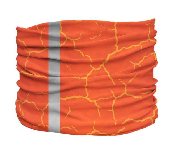 Orange - Smash Crackle Orange Pup Scruff - Teeny