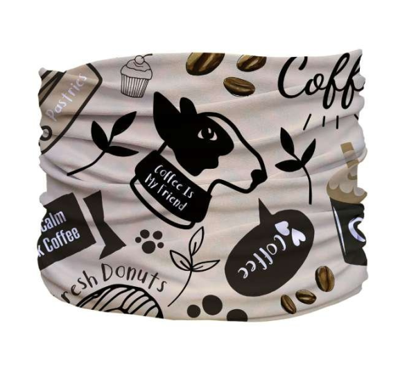 Beige - Caffeinated Canine Pup Scruff - 2XL