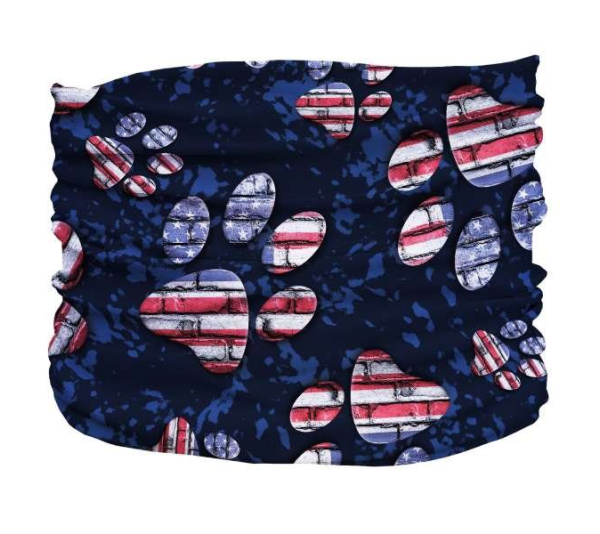 Red,White,Blue - Patriotic Pup Pup Scruff - Medium