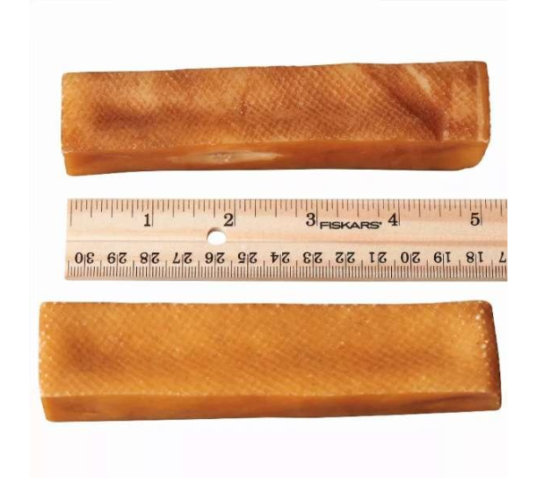 Yellow - DOG CHURPI CHEW- 100% Natural, Himalayan Yak Cheese Churpi Dog Treat & Chews, Grain-Free, Gluten-Free, Dental Chews, 2 COUNT-5.5 oz - Medium