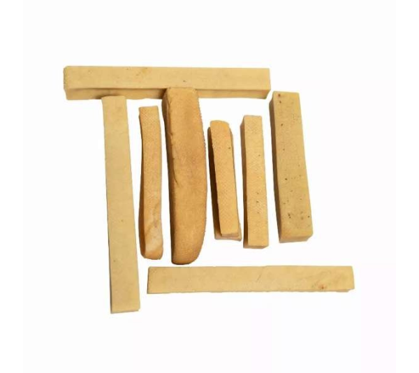 Yellow - DOG CHURPI CHEW- 100% Natural, Himalayan Yak Cheese Churpi Dog Treat & Chews, Grain-Free, Gluten-Free, Dental Chews, 2 COUNT-5.5 oz - Medium