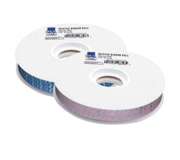 Chevron - 50-Yard Printed Ribbon Rolls - 50 Yards