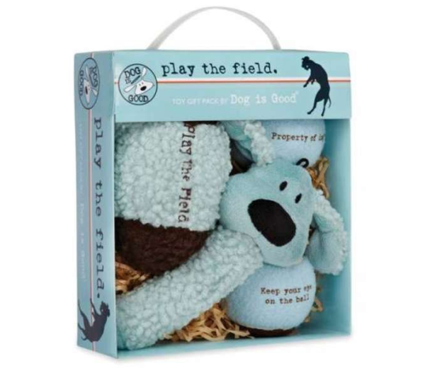Dog is Good Play the Field 4-Piece Toy Gift Packs - 4 piece