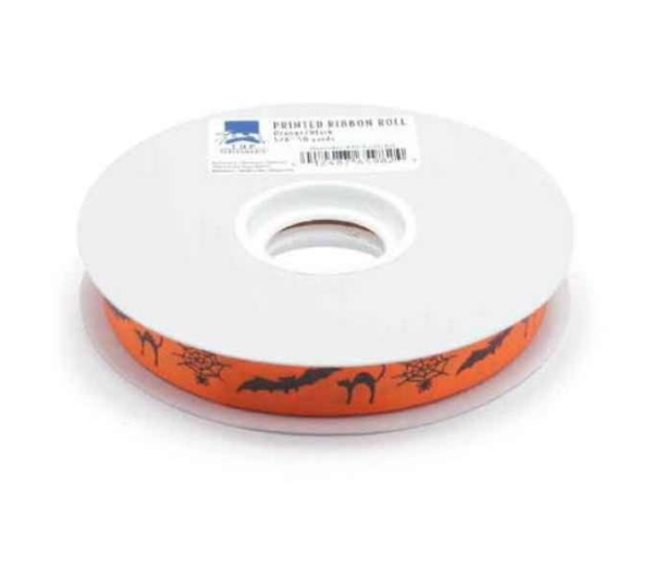 Halloween - 50-Yard Printed Ribbon Rolls - 50 Yards