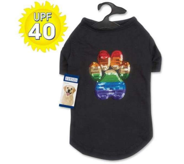 CC Puppy Pride Sequin UPF40 Tee - Xsmall