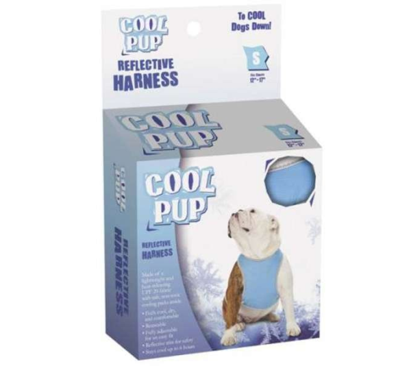 Blue - Cool Pup Reflective Harnesses  - Small