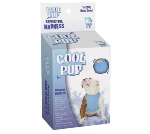 Blue - Cool Pup Reflective Harnesses  - XL