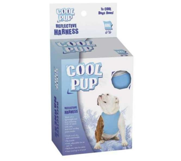 Blue - Cool Pup Reflective Harnesses  - XXL