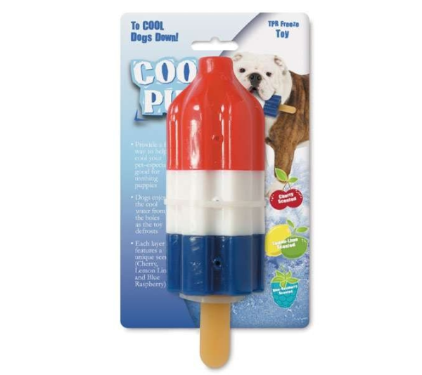 Red White Blue - Cool Pup Toy  Rocket Pop - Large