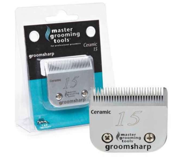 Chrome - MG GroomSharp Ceramic Blade 15 - Blade 15