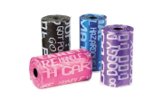 Grafitti - Clean Go Pet Waste Bags 8 Rolls Grafitti