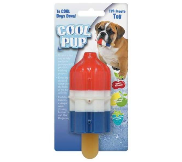 Red White Blue - Cool Pup Toy Mini Rocket Pop - Mini