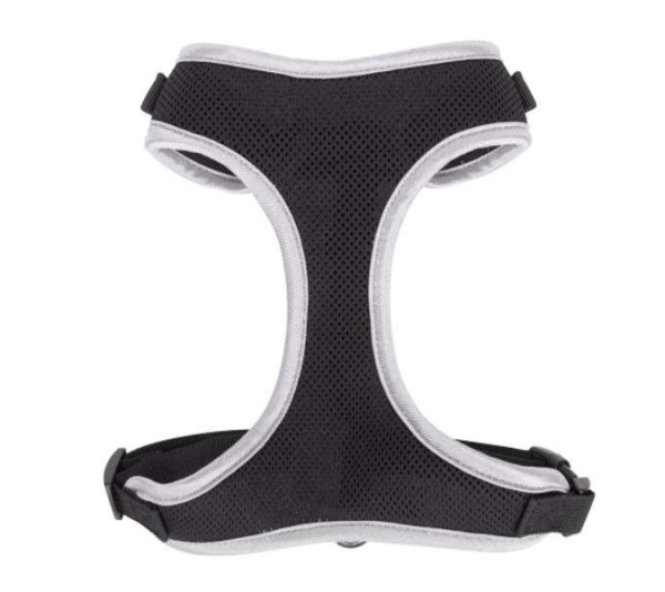 Black - GG BestFit Xtra Comfort Mesh Harness  - Large