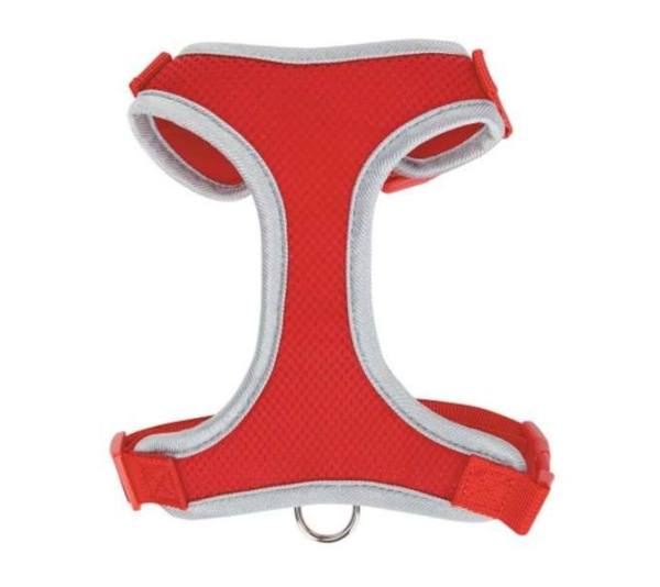 Red - GG BestFit Xtra Comfort Mesh Harness  - Large
