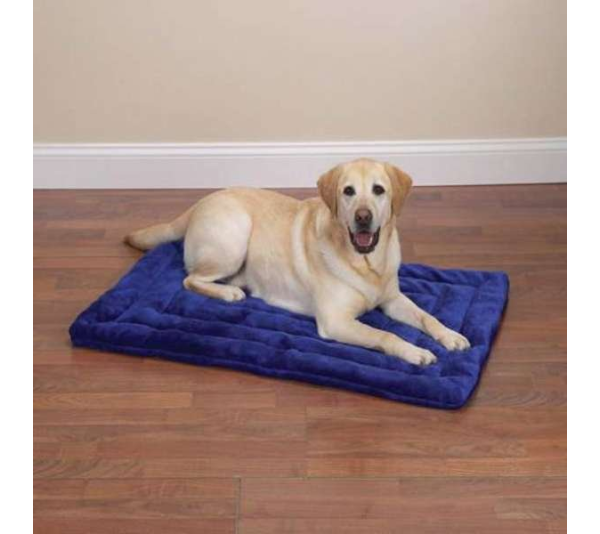Gray - Slumber Pet Plush Mat  - 23x16in